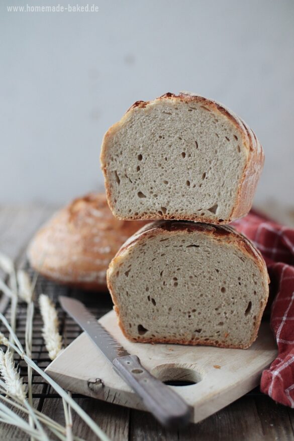 Friss dich dumm Brot mit Sauerteig