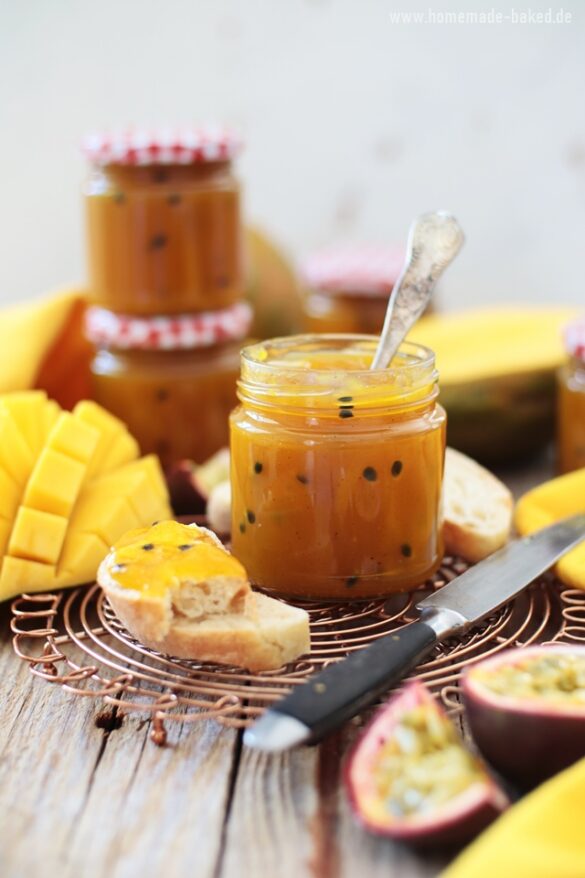 Sommer im Glas: Solero-Marmelade mit Mango und Maracuja - mit und ohne ...